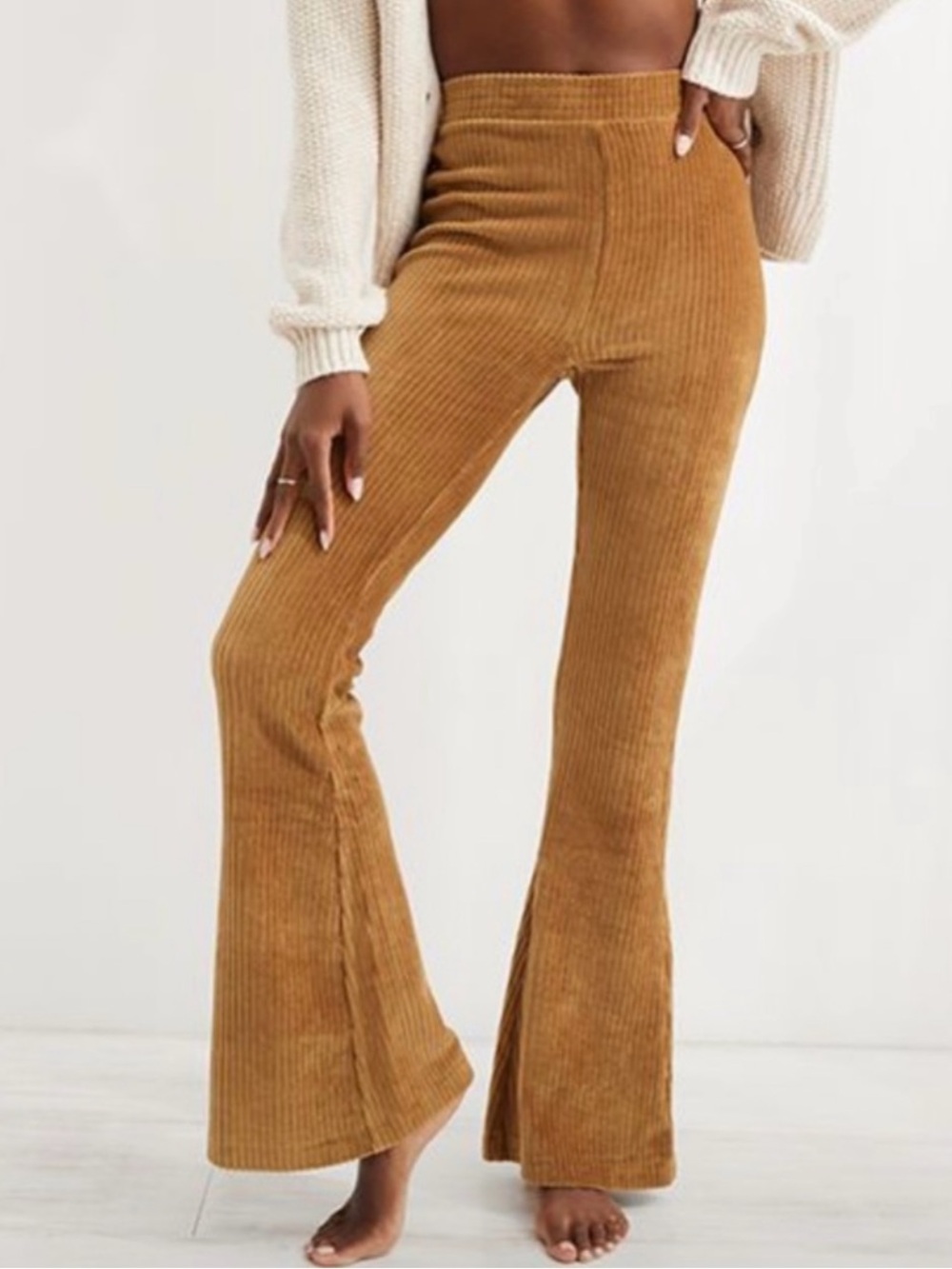 Aerie Groove On Flare PantsFlare - Mustard Size: M